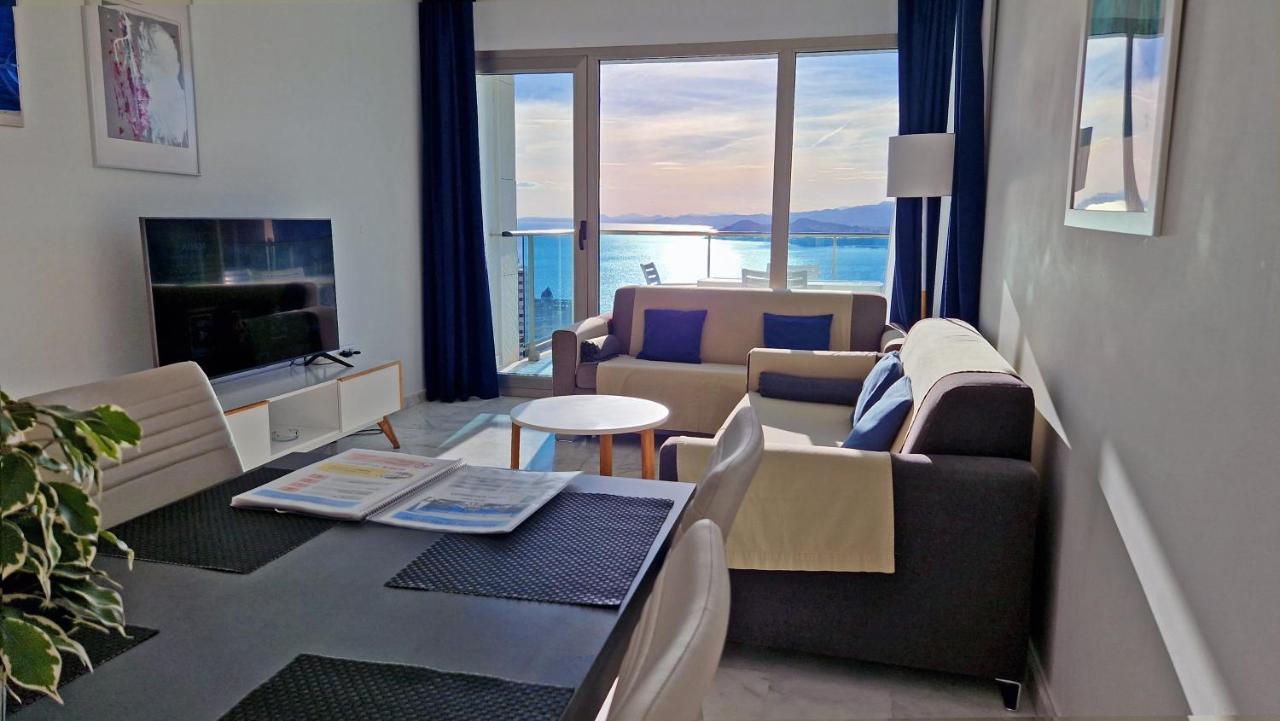 Skyline 26 Stunning Sea Views From A 2-Bedroom Apartment On The 26Th Floor Benidorm Exterior photo
